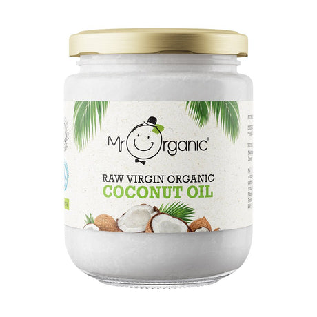 Raw Virgin Organic Coconut Oil 200ml - Greenlands Health Store