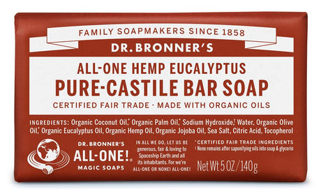 Org Eucalyptus Soap Bar 140g - Greenlands Health Store