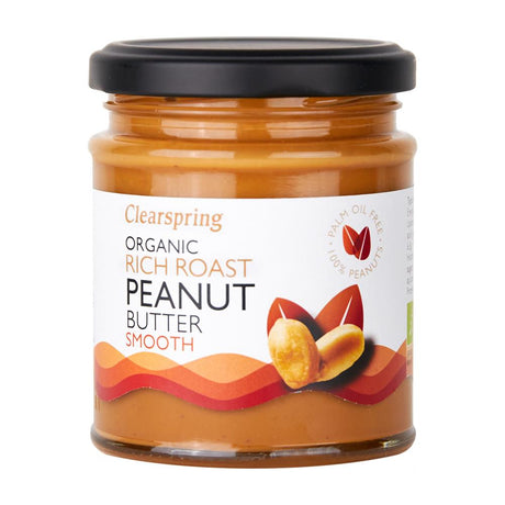 Organic Roast Peanut Butter Smooth 170g - Greenlands Health Store