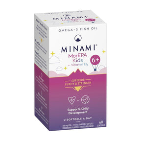 MorEPA Mini 6 Years+ 60 Capsules - Greenlands Health Store