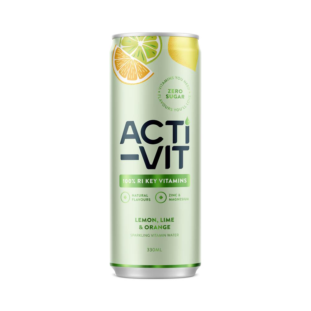 Lemon Lime & Orange Activit 330ml - Greenlands Health Store