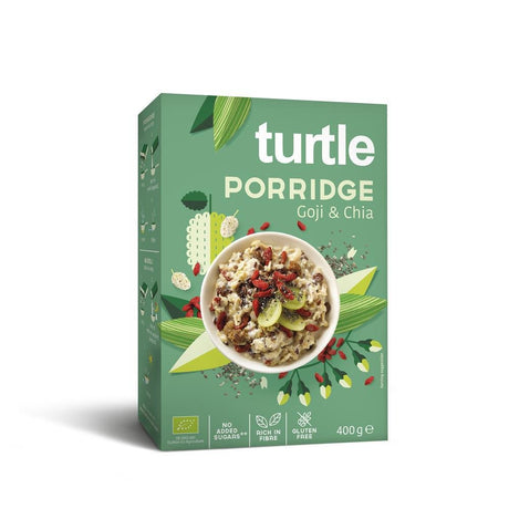 Turtle Porridge Goji & Chia 400g Organic & Gluten Free - Greenlands Health Store