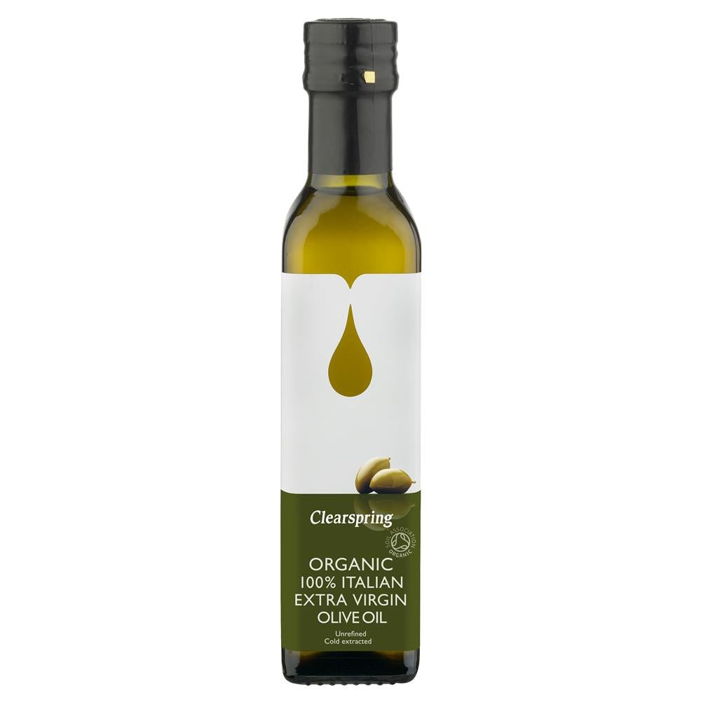 Organic 100% Italian Extra Virgin Olive Oil 250ml - Greenlands Health Store