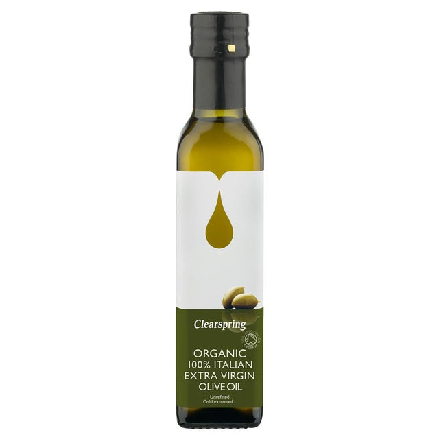 Organic 100% Italian Extra Virgin Olive Oil 250ml - Greenlands Health Store