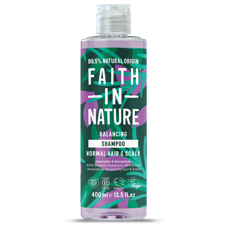 Faith in Nature Lavender & Geranium Shampoo 400ml - Greenlands Health Store