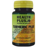 Turmeric Plus 30 Vcaps high Curcumin Bromelain Black Pepper. - Greenlands Health Store