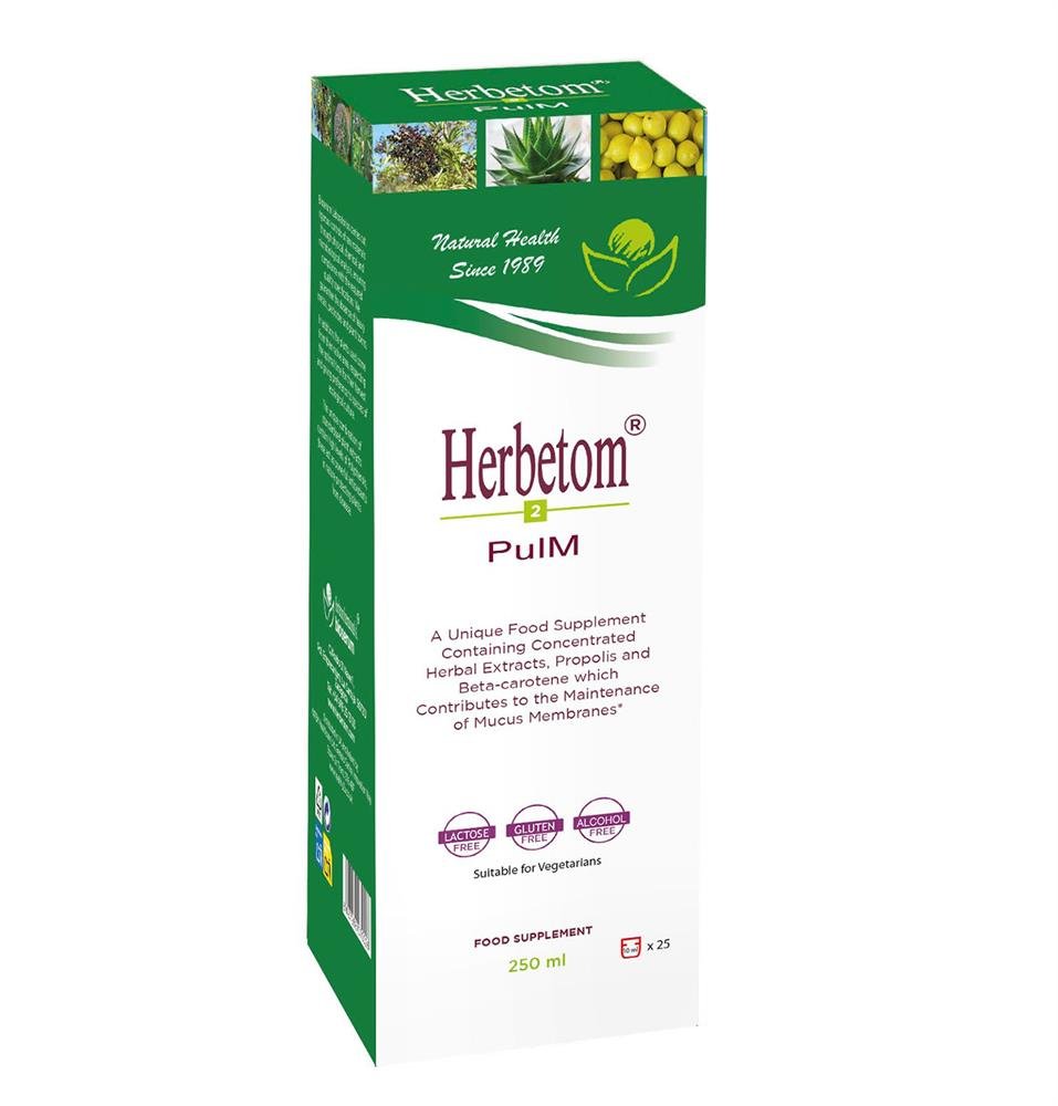 Bioserum Herbetom - 2 Pulm 250ml - Greenlands Health Store
