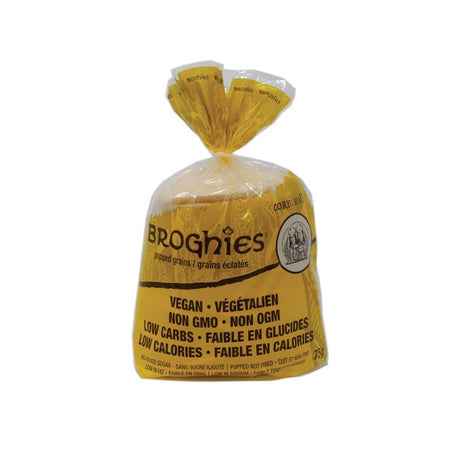 Fat Free Corn Broghies Crackers 75g - Greenlands Health Store