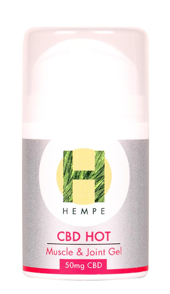 Hempe CBD HOT Muscle & Joint Gel - Greenlands Health Store