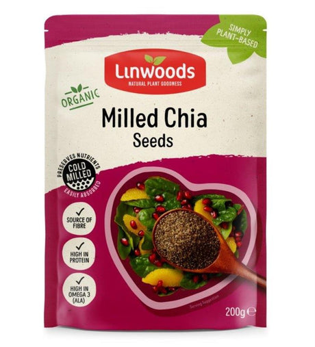 Linwoods Milled Chia Seeds 200g - Greenlands Health Store
