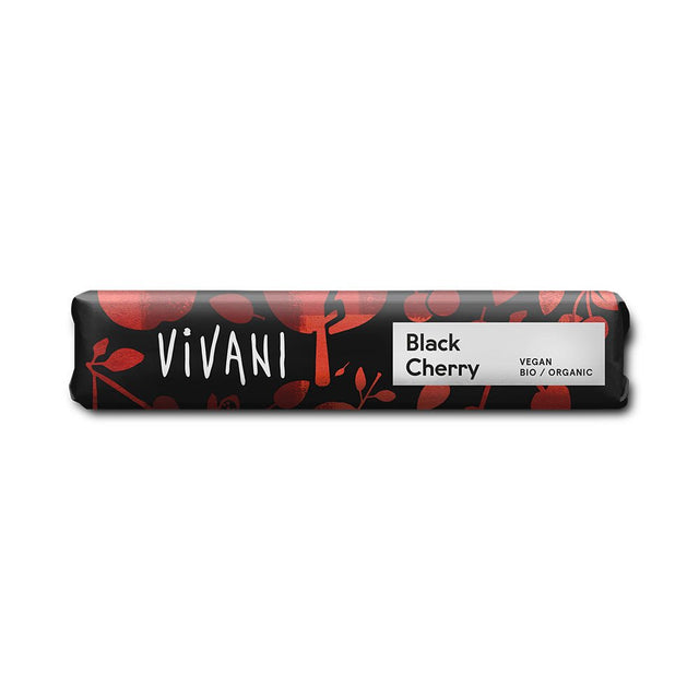 Mini Black Cherry Chocolate Vegan Organic 35g - Greenlands Health Store
