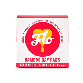 Bamboo Day Pad Pack (16 pads) - Greenlands Health Store