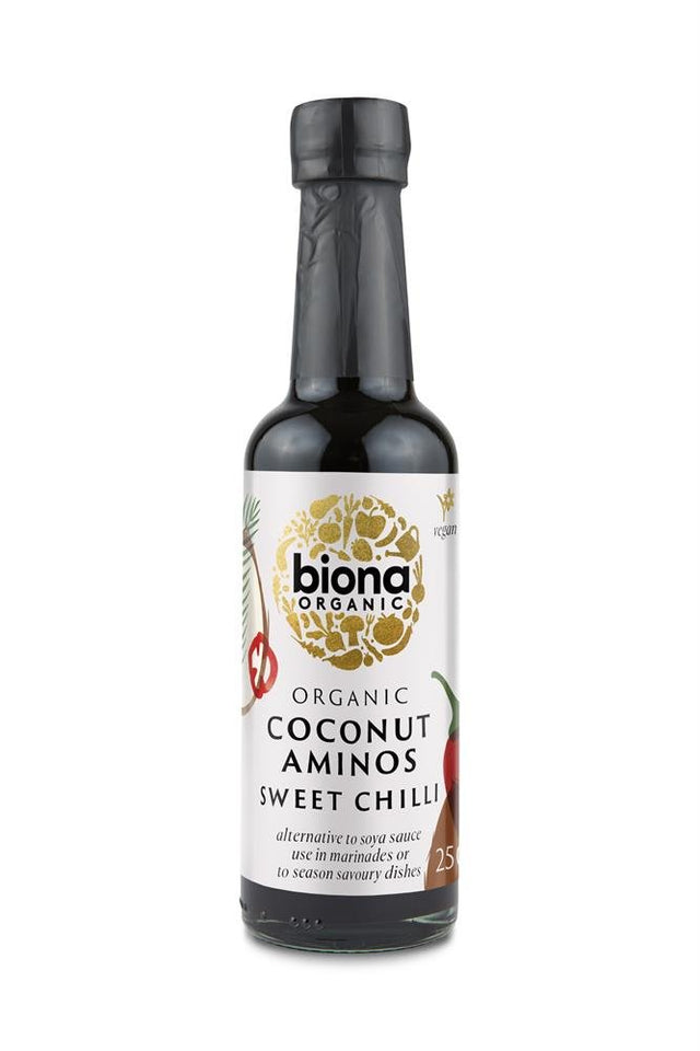 Organic Coconut Aminos Sweet Chilli 250ml - Greenlands Health Store
