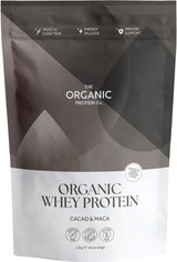 Raw Cacao & Maca Organic Whey Protein Powder 1.2 kg - Greenlands Health Store