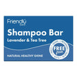 Shampoo Bar - Lavender & Tea Tree 95g - Greenlands Health Store