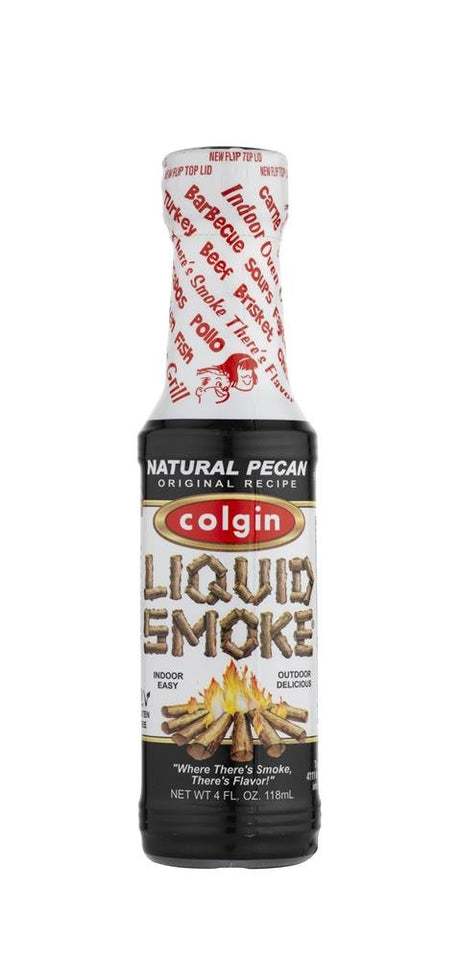 Colgin Liquid Smoke Natural Pecan 118ml - Greenlands Health Store
