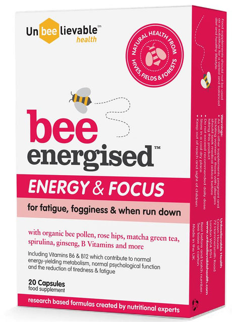 Bee Energised - Energy & Focus Supplement - Greenlands Health Store