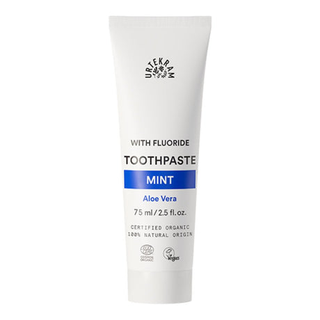 Organic Mint with FLUORIDE Toothpaste 75ml - Greenlands Health Store