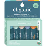 Cliganic Organic Lip Balm Set 6pk - Greenlands Health Store