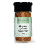 Organic Ground Ceylon Cinnamon (Glass Jar) 30g - Greenlands Health Store