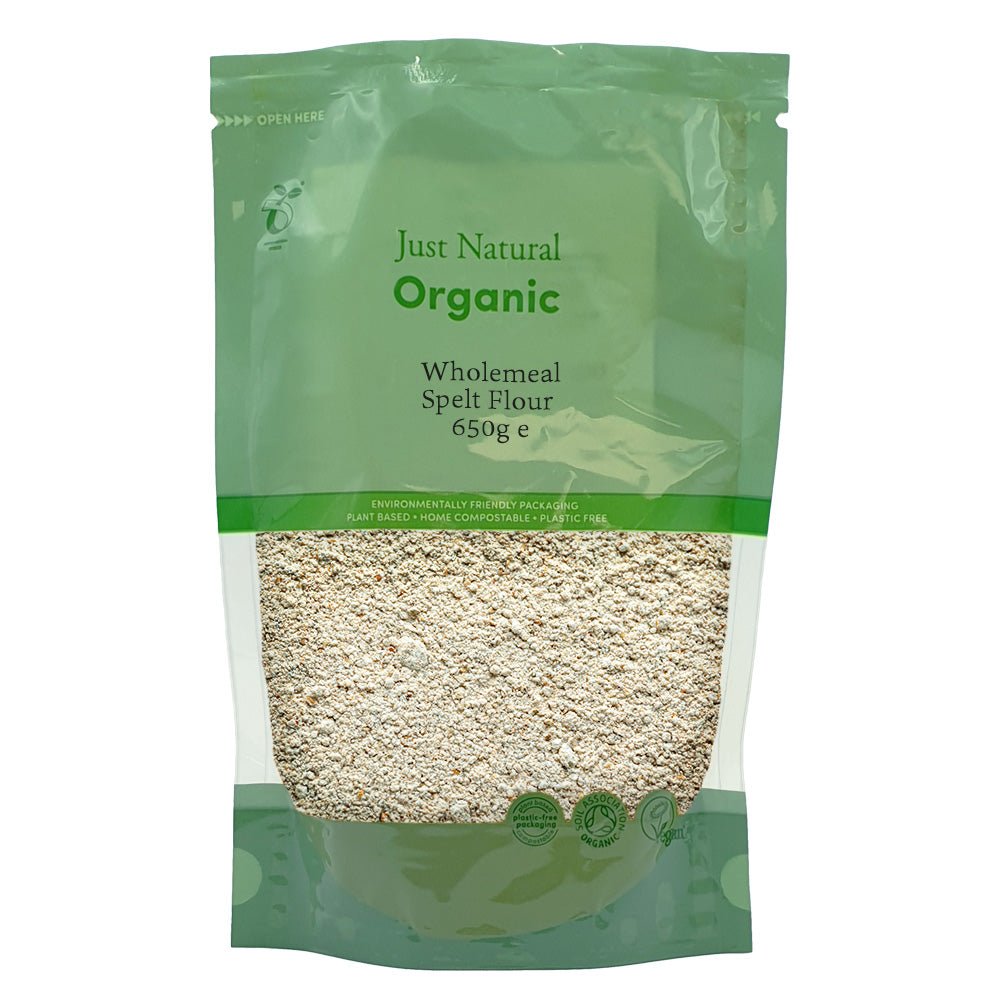 Organic Wholemeal Spelt Flour 650g - Greenlands Health Store