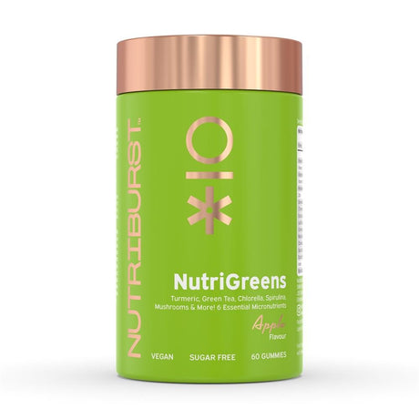 Sugar - free Vegan Nutri Greens 60x Gummies - Greenlands Health Store