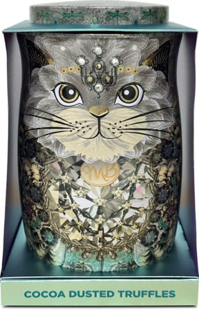 Diamond Empress Cat Tin Gift with Truffles Selection 200g - Greenlands Health Store