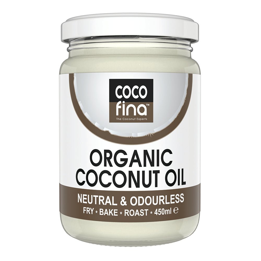 Everyday Organic Neutral Coconut Oil 500ml Glass Jar - Greenlands Health Store