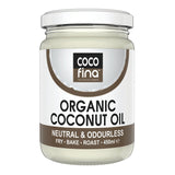 Everyday Organic Neutral Coconut Oil 500ml Glass Jar - Greenlands Health Store