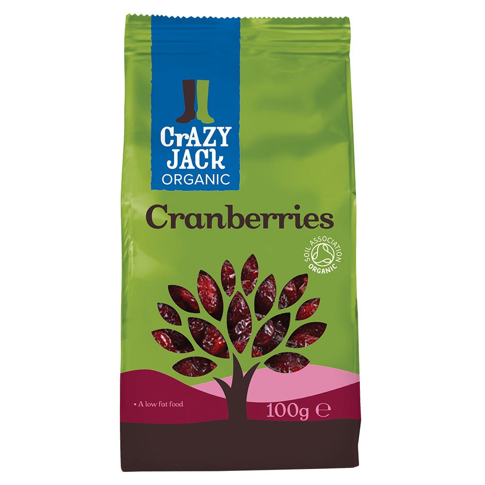 Organic Cranberries 100g - Greenlands Health Store