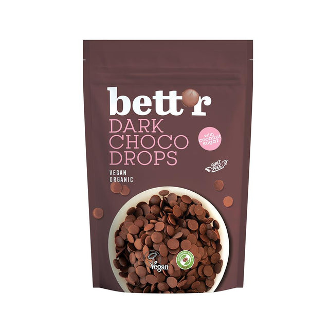 Vegan Dark Choco Drops 200g - Greenlands Health Store
