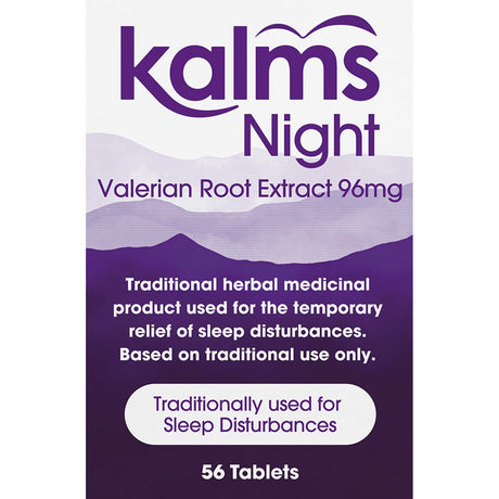 Kalms Night Tablets 56s. - Greenlands Health Store