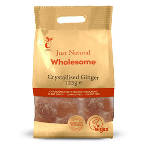 Crystallised Ginger 125g - Greenlands Health Store