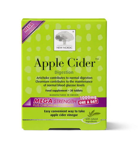 Apple Cider Mega Strength OAD 30 Tablets - Greenlands Health Store