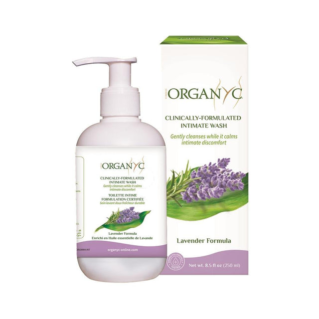 Organyc Intimate Wash with Lavender - Greenlands Health Store