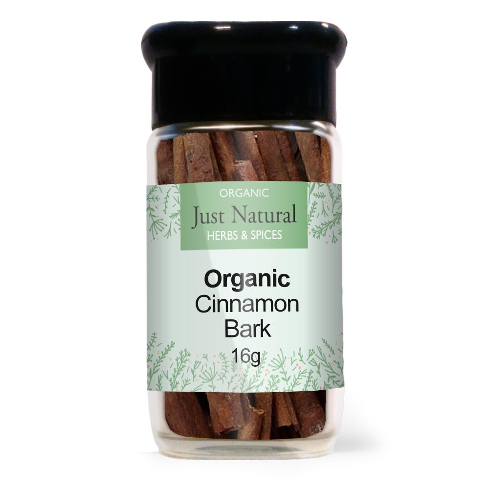 Organic Ceylon Cinnamon Sticks (Glass Jar) 16g - Greenlands Health Store