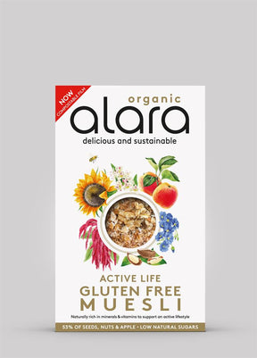 Gluten Free Active Life Organic Muesli 250g - Greenlands Health Store