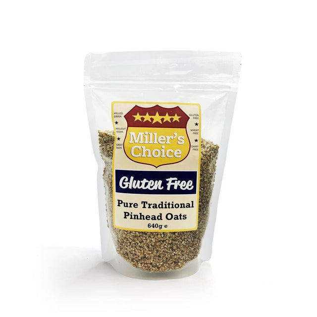 Gluten Free Traditional Pinhead Oats 640g - Greenlands Health Store