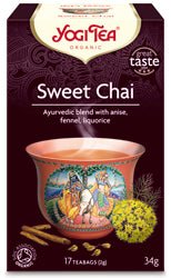 Yogi Tea Sweet Chai Organic 17 Bag - Greenlands Health Store