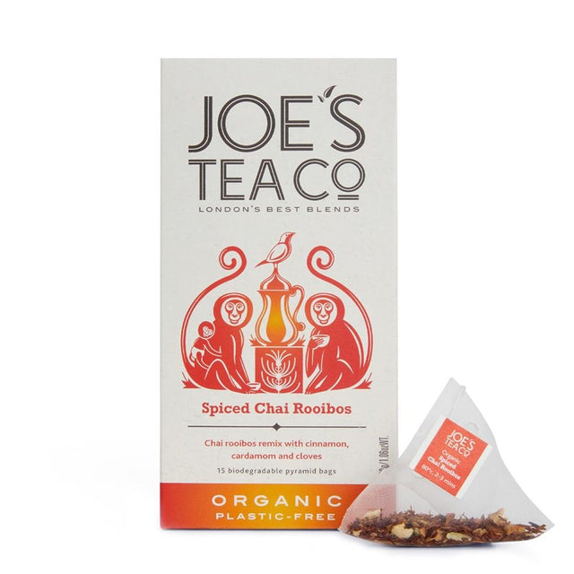 Spiced Chai Rooibos - 15 biodegradable pyramid bags - Greenlands Health Store