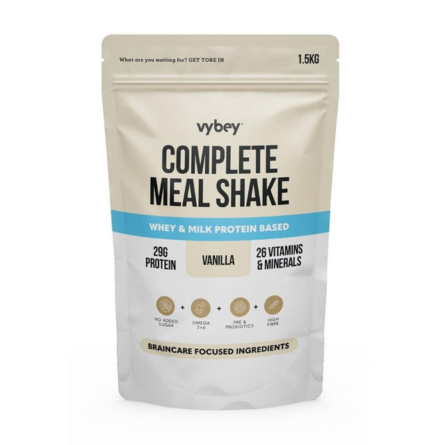 Complete Meal Powder Vanilla flavour. 1.5kg - Greenlands Health Store