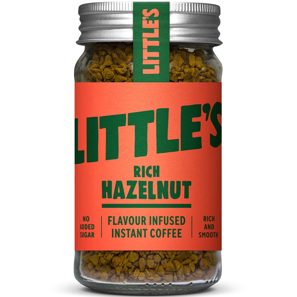 Instant coffee infused with the taste of rich hazelnut 50g - Greenlands Health Store