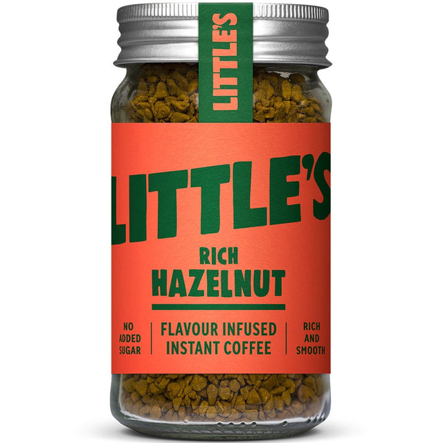 Instant coffee infused with the taste of rich hazelnut 50g - Greenlands Health Store