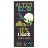 AlterEco Dark Chocolate 70% Ecuador 100g - Greenlands Health Store