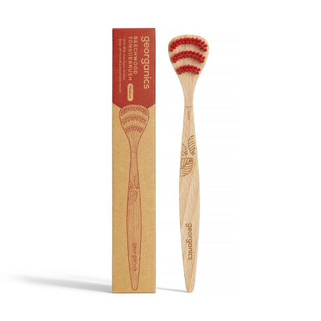 Beechwood Tongue Brush - 1 Unit - Greenlands Health Store