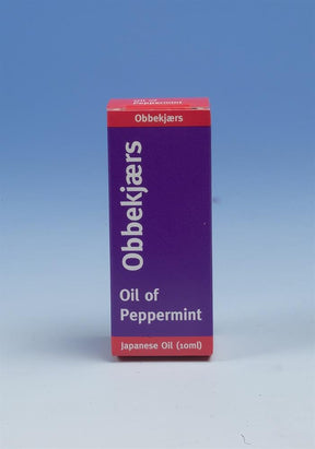 Obbekjaers Japanese Oil of Peppermint 10ml - Greenlands Health Store