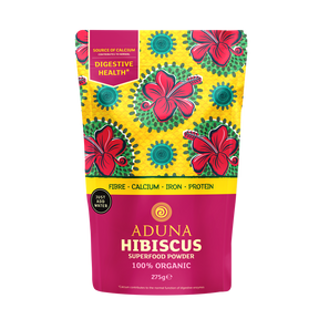 Aduna Hibiscus Superfood Powder (275g) - Greenlands Health Store