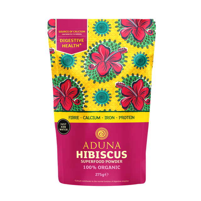 Aduna Hibiscus Superfood Powder (275g) - Greenlands Health Store