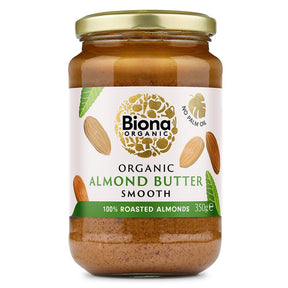 Biona Organic Almond Butter 350g - Greenlands Health Store