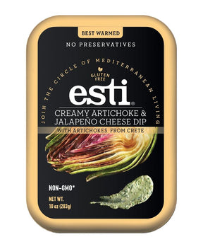 Esti Creamy Artichoke & Jalapeno Cheese Dip 283g - Greenlands Health Store